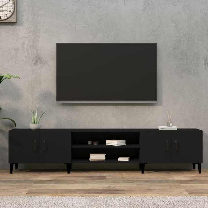 Tv-Skåp 180X31,5X40 Cm Konstruerat Trä
