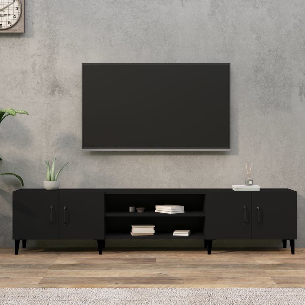 Tv-Skåp 180X31,5X40 Cm Konstruerat Trä