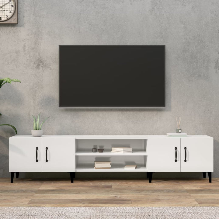 Tv-Skåp 180X31,5X40 Cm Konstruerat Trä