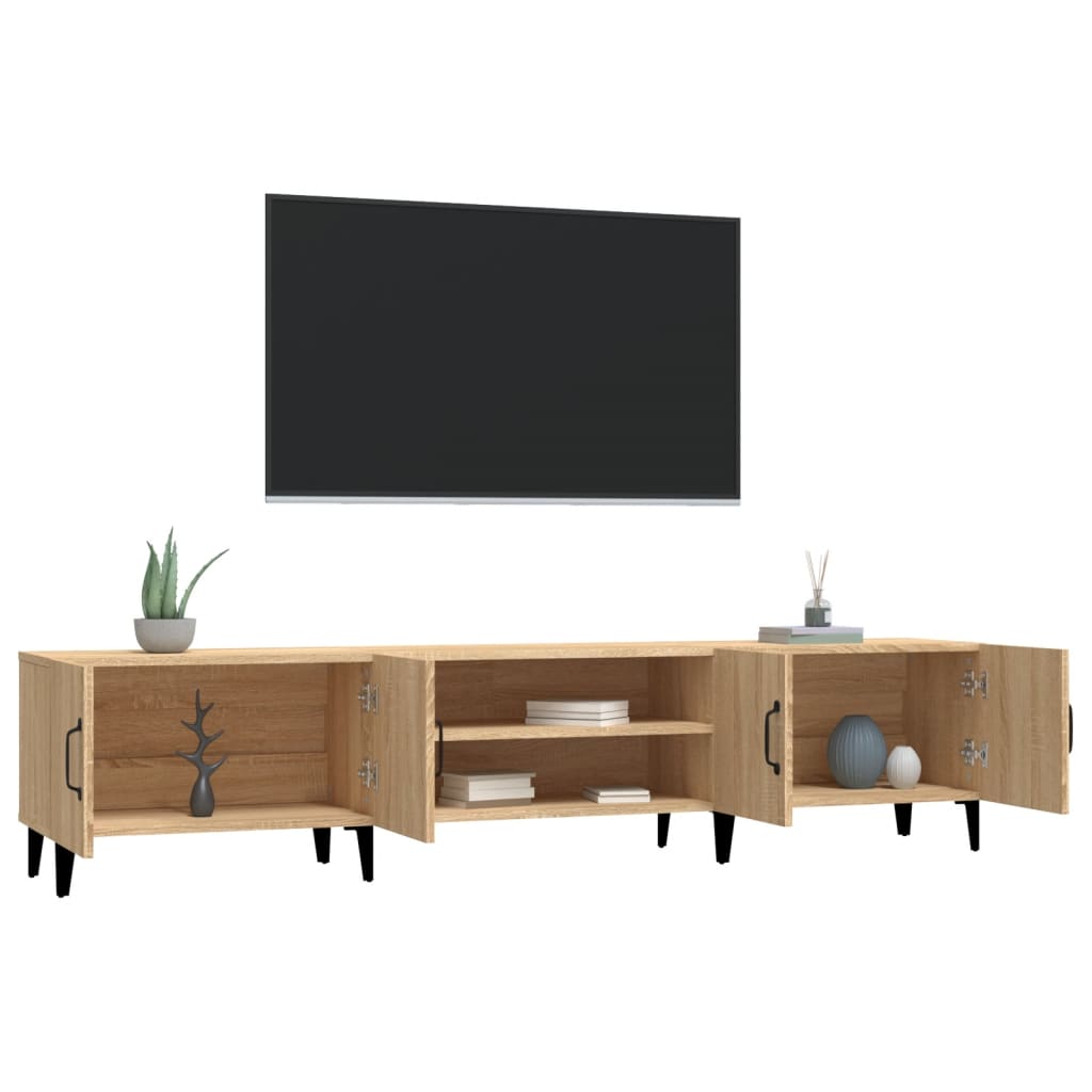Tv-Skåp 180X31,5X40 Cm Konstruerat Trä