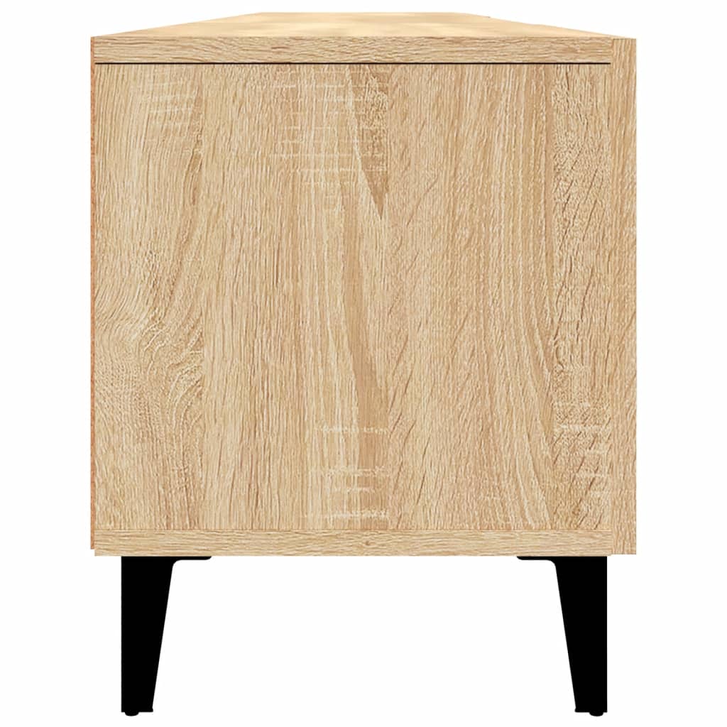 Tv-Skåp 180X31,5X40 Cm Konstruerat Trä