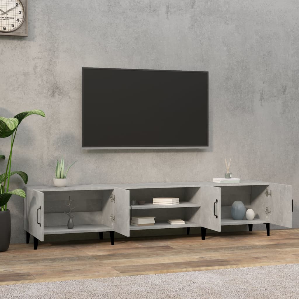 Tv-Skåp 180X31,5X40 Cm Konstruerat Trä