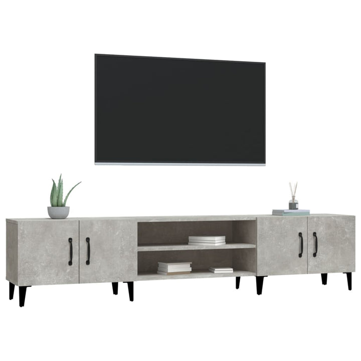 Tv-Skåp 180X31,5X40 Cm Konstruerat Trä