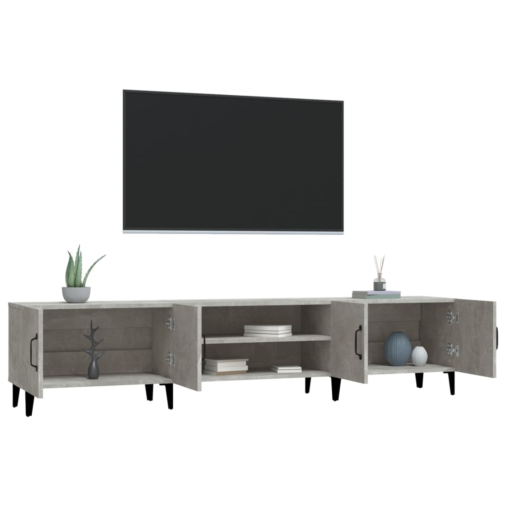 Tv-Skåp 180X31,5X40 Cm Konstruerat Trä