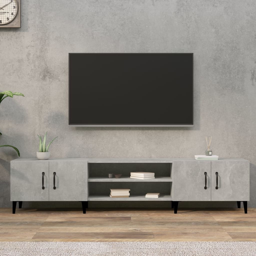 Tv-Skåp Åldrat Trä 180X31,5X40 Cm Konstruerat Trä