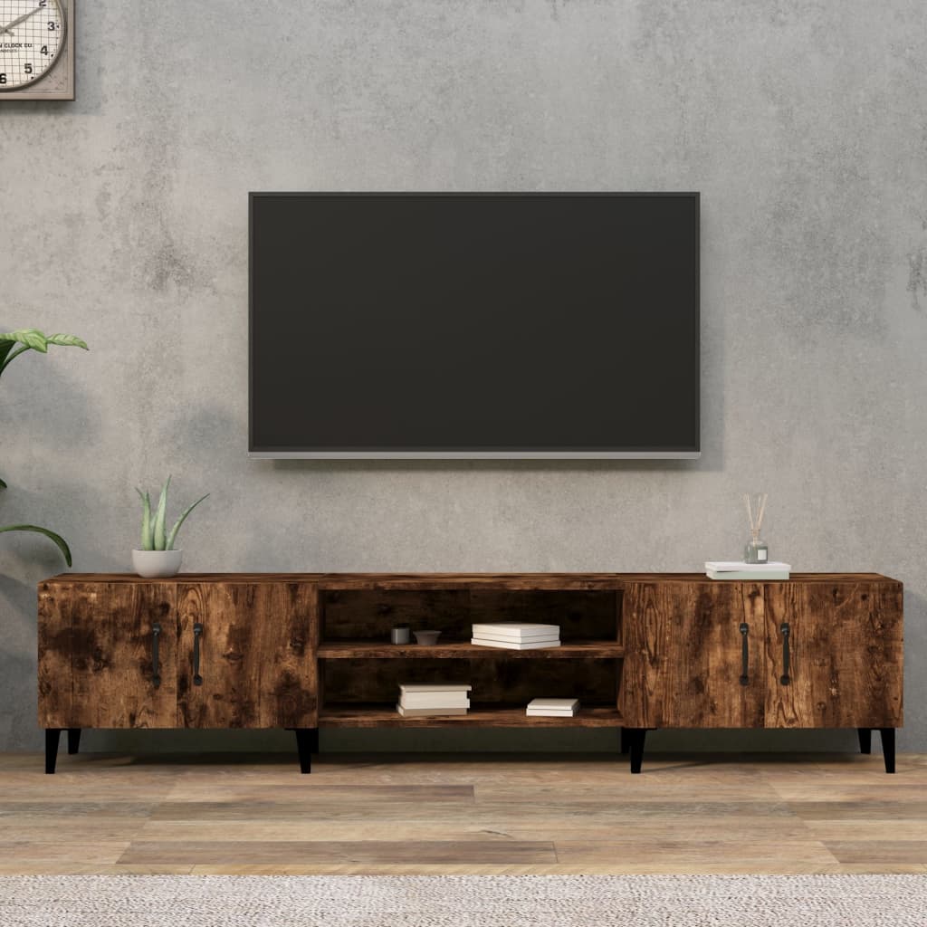 Tv-Skåp 180X31,5X40 Cm Konstruerat Trä