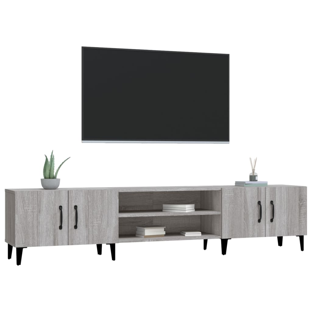 Tv-Skåp 180X31,5X40 Cm Konstruerat Trä