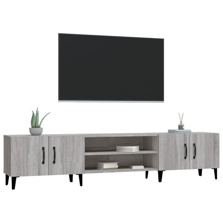 Tv-Skåp 180X31,5X40 Cm Konstruerat Trä