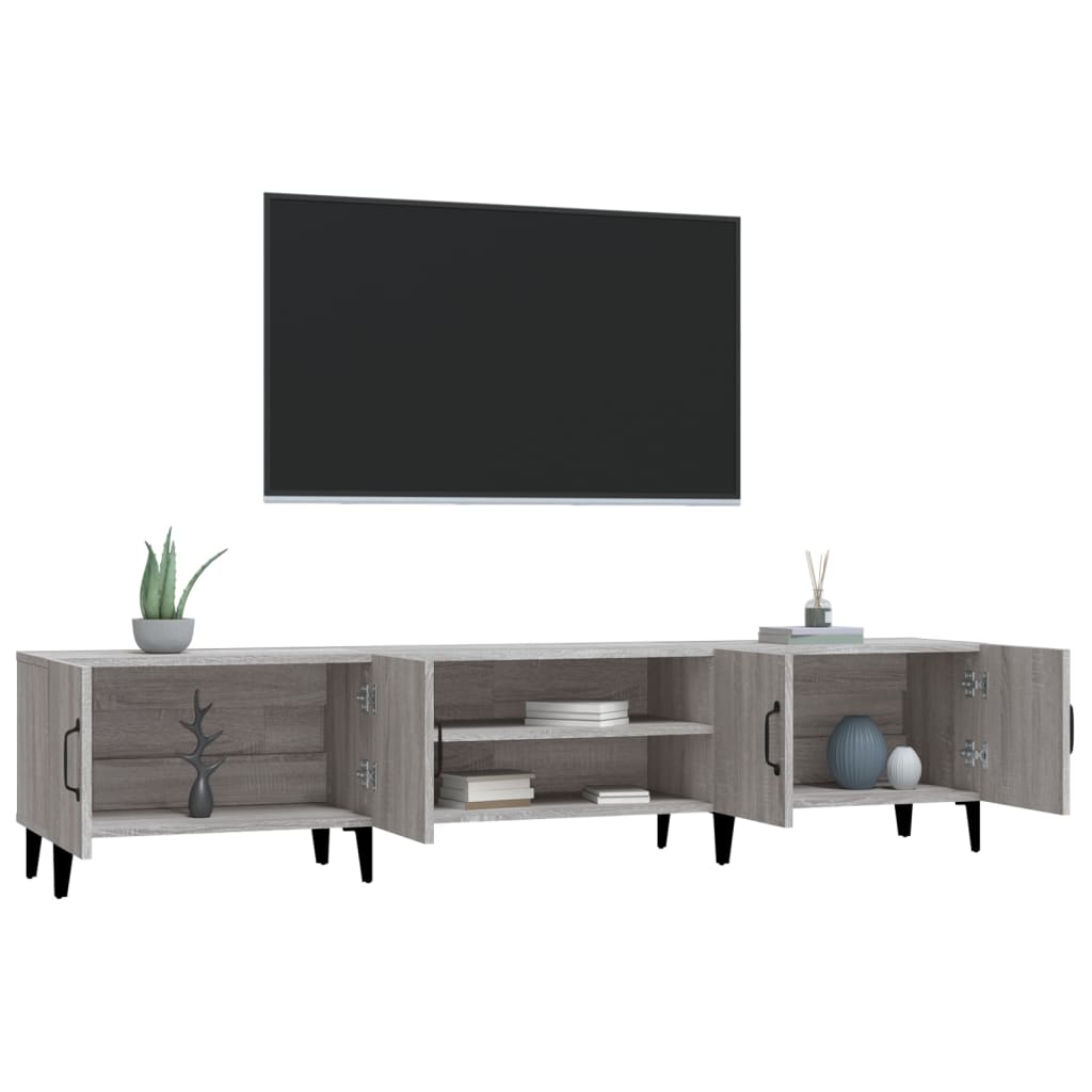 Tv-Skåp 180X31,5X40 Cm Konstruerat Trä