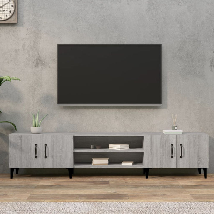 Tv-Skåp 180X31,5X40 Cm Konstruerat Trä