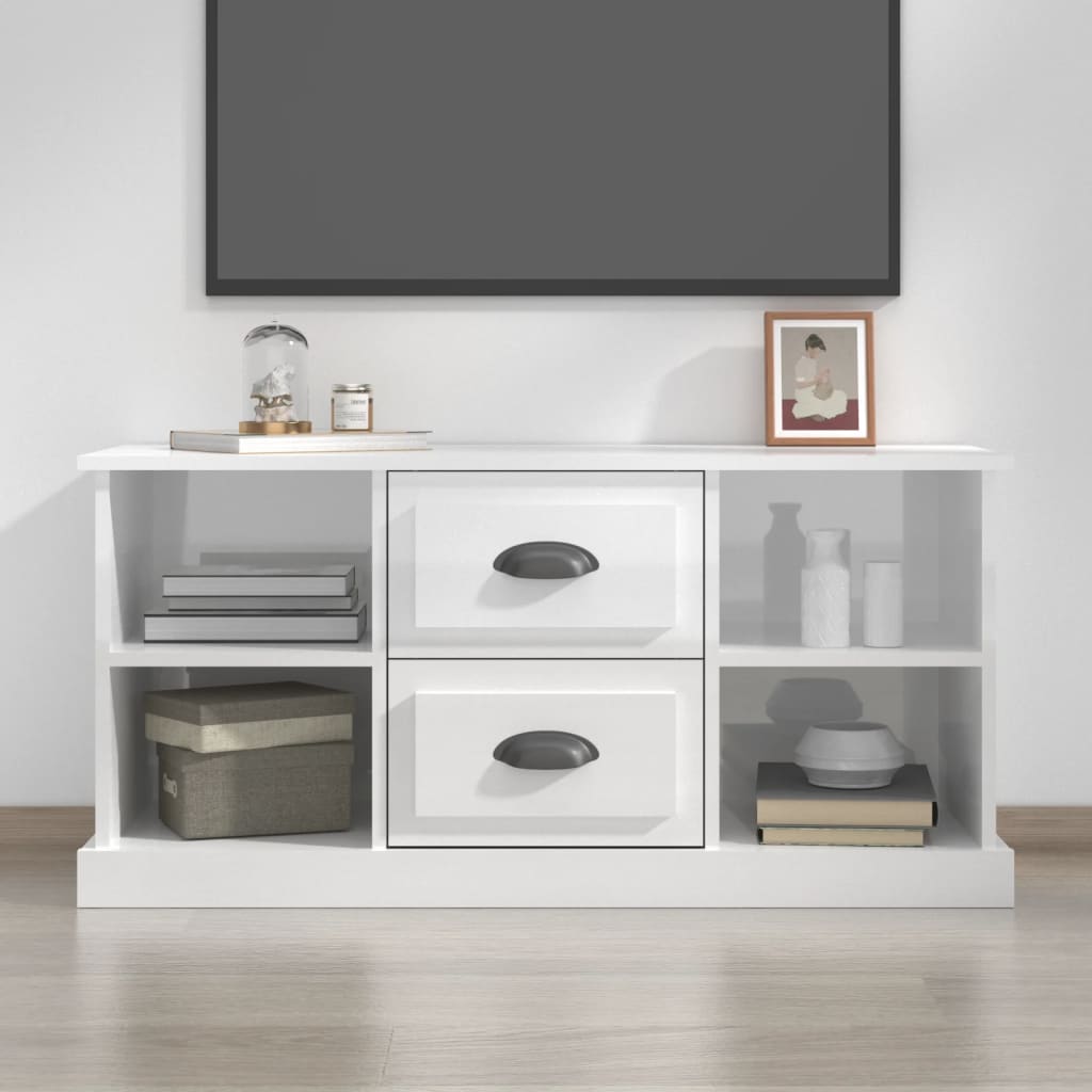 Tv-Bänk 99,5X35,5X48 Cm Konstruerat Trä