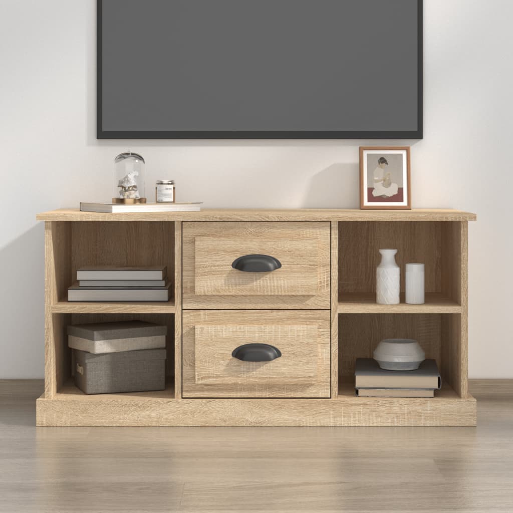 Tv-Bänk 99,5X35,5X48 Cm Konstruerat Trä