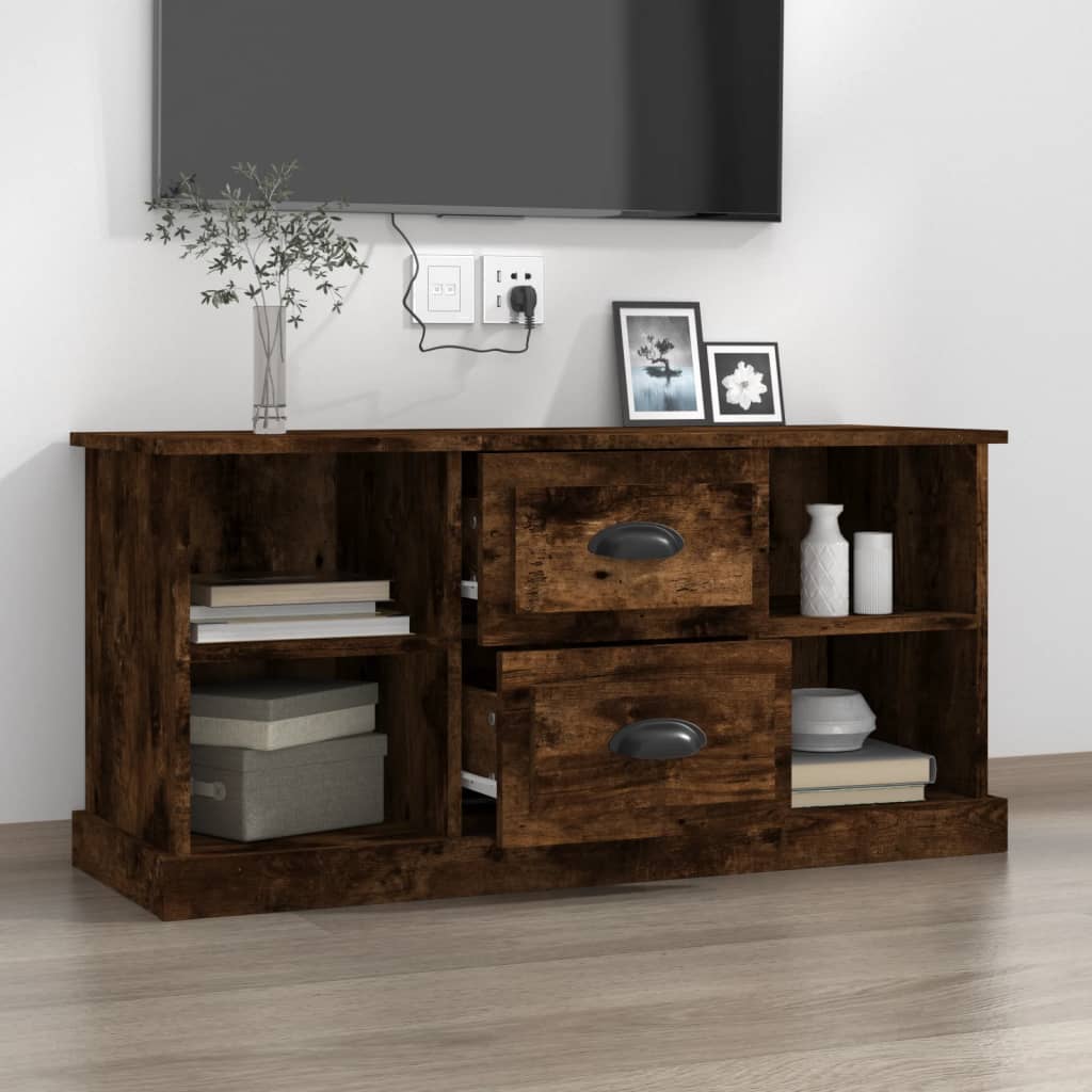 Tv-Bänk 99,5X35,5X48 Cm Konstruerat Trä