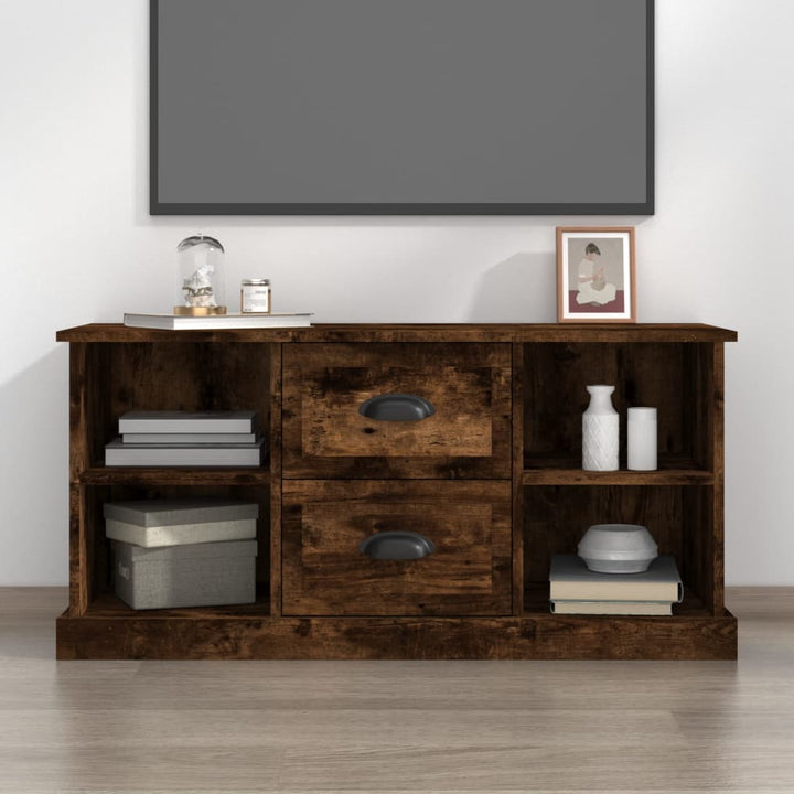 Tv-Bänk 99,5X35,5X48 Cm Konstruerat Trä