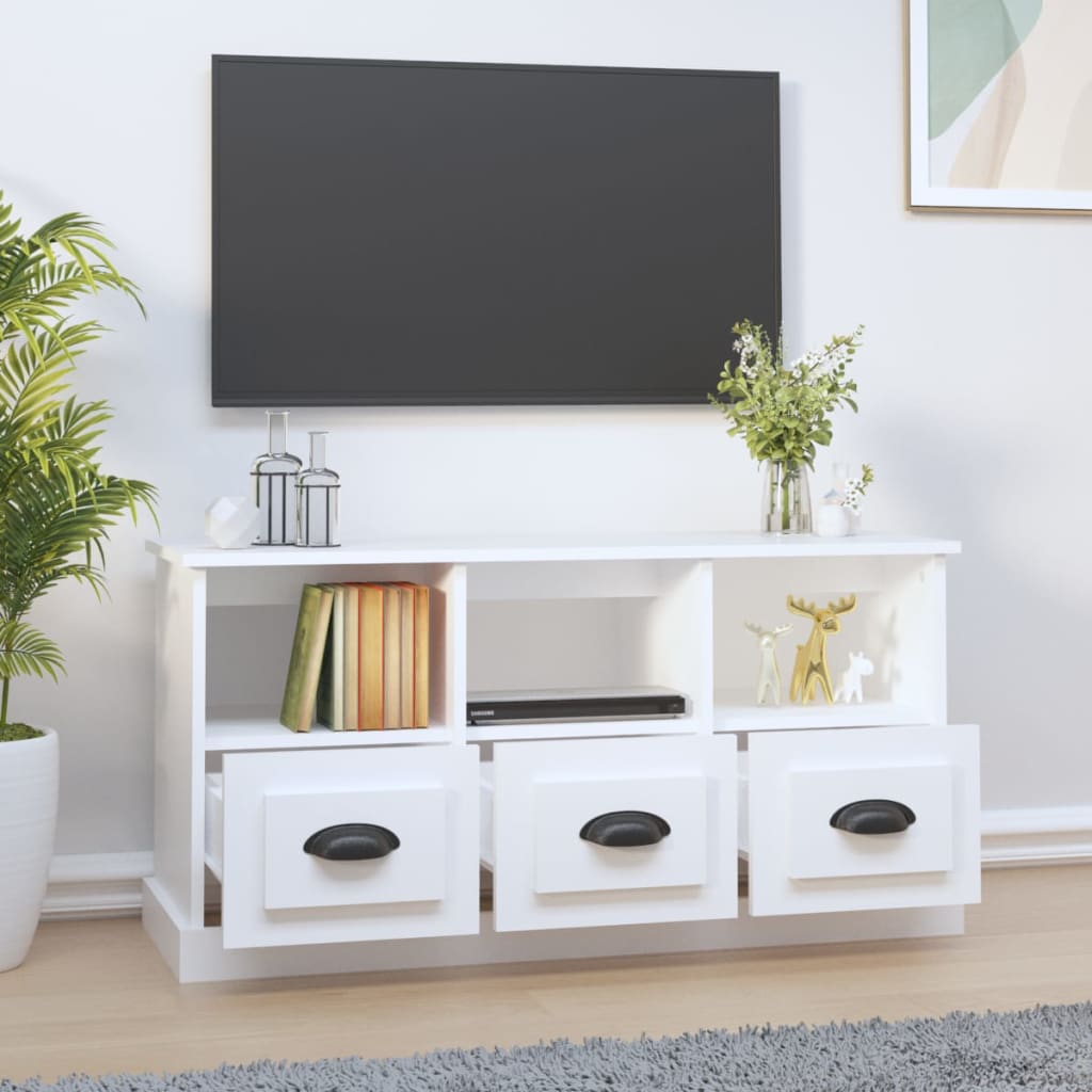 Tv-Bänk 100X35X50 Cm Konstruerat Trä