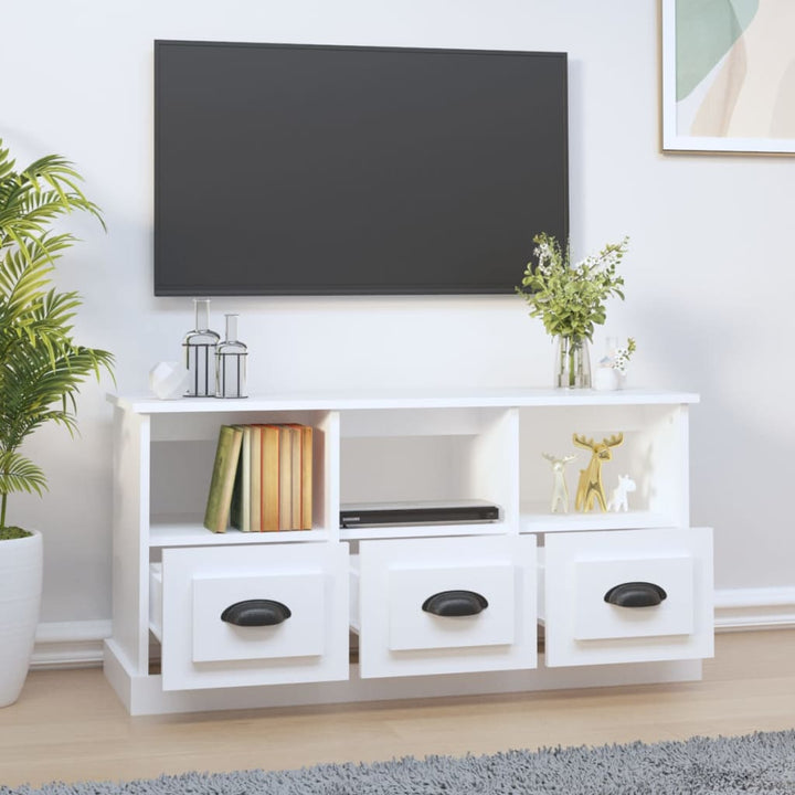 Tv-Bänk 100X35X50 Cm Konstruerat Trä