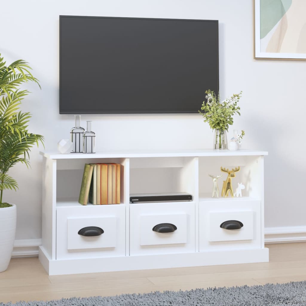 Tv-Bänk 100X35X50 Cm Konstruerat Trä