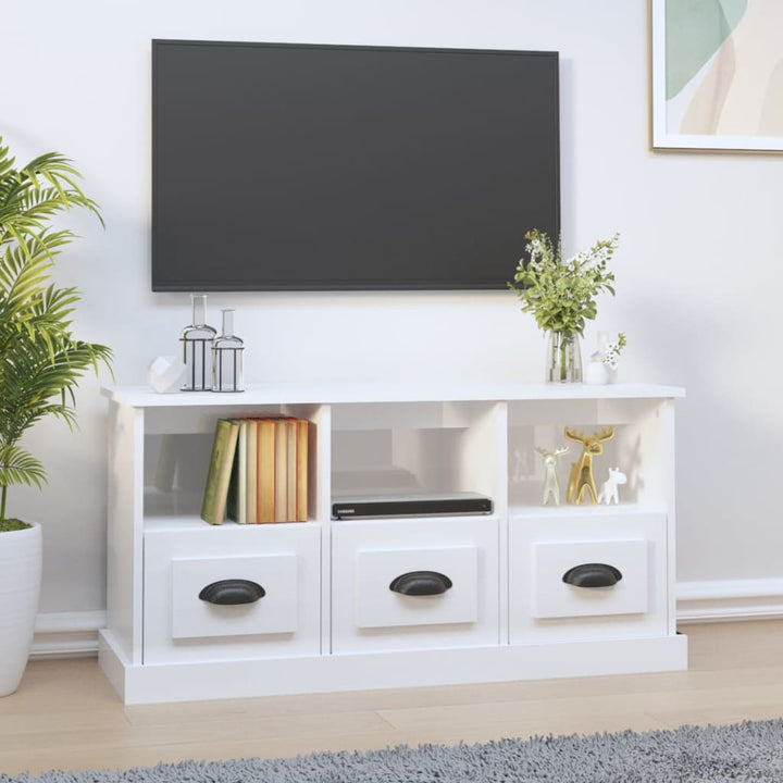 Tv-Bänk 100X35X50 Cm Konstruerat Trä