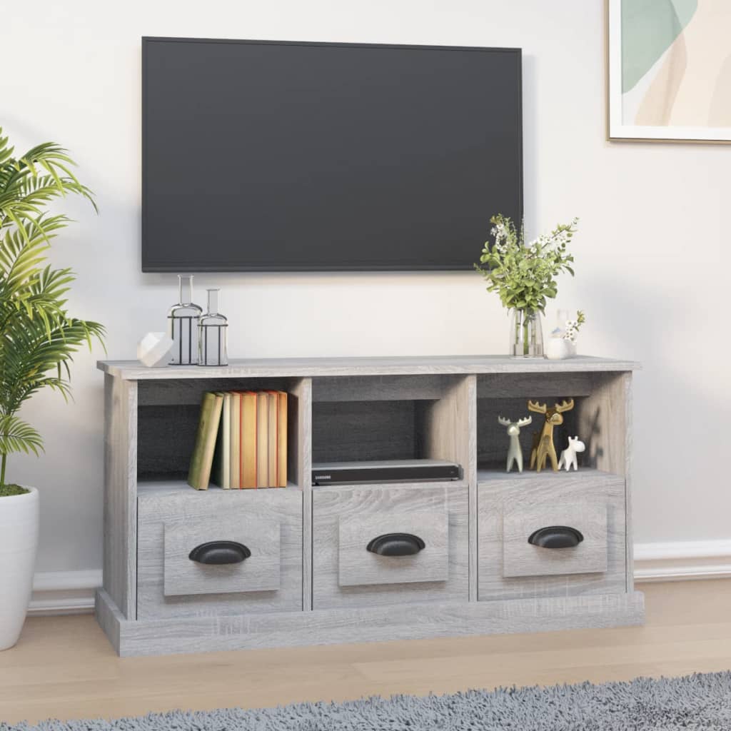 Tv-Bänk 100X35X50 Cm Konstruerat Trä