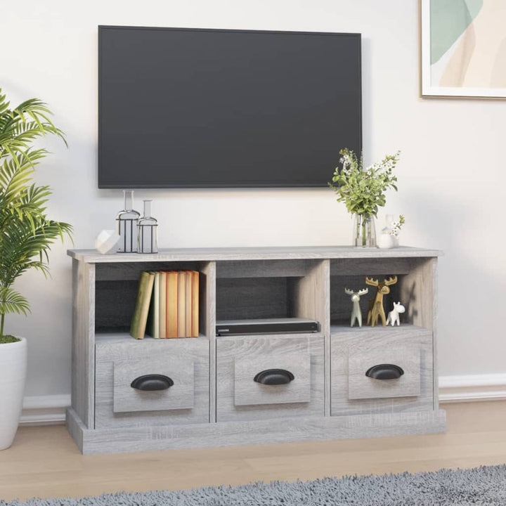Tv-Bänk 100X35X50 Cm Konstruerat Trä