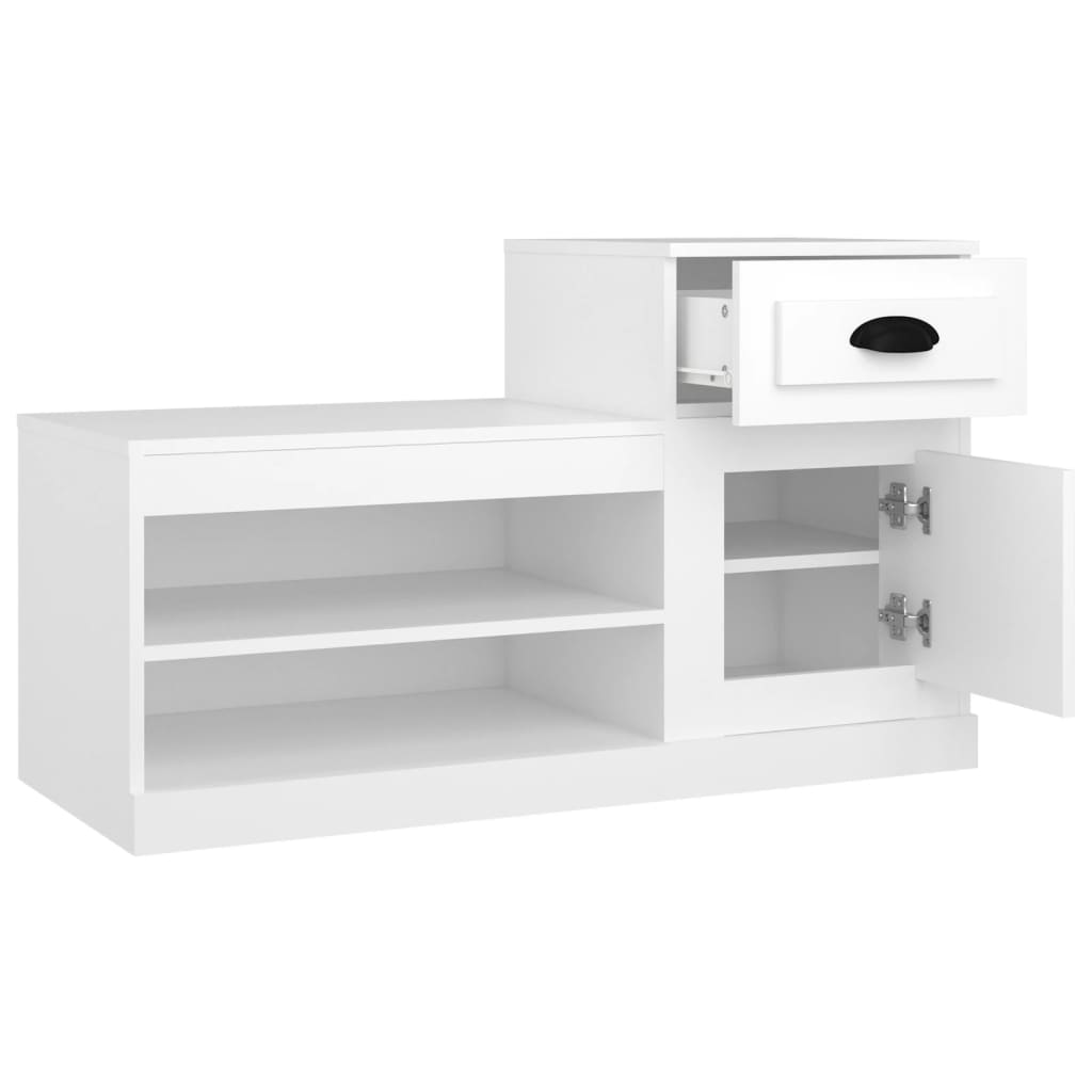 Skoskåp 100X42X60 Cm Konstruerat Trä
