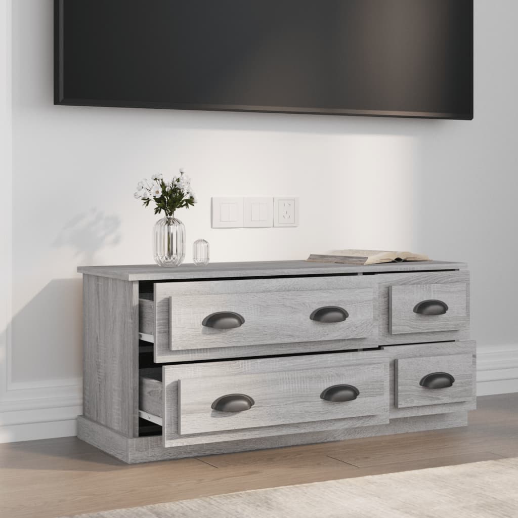Tv-Bänk 100X35,5X45 Cm Konstruerat Trä