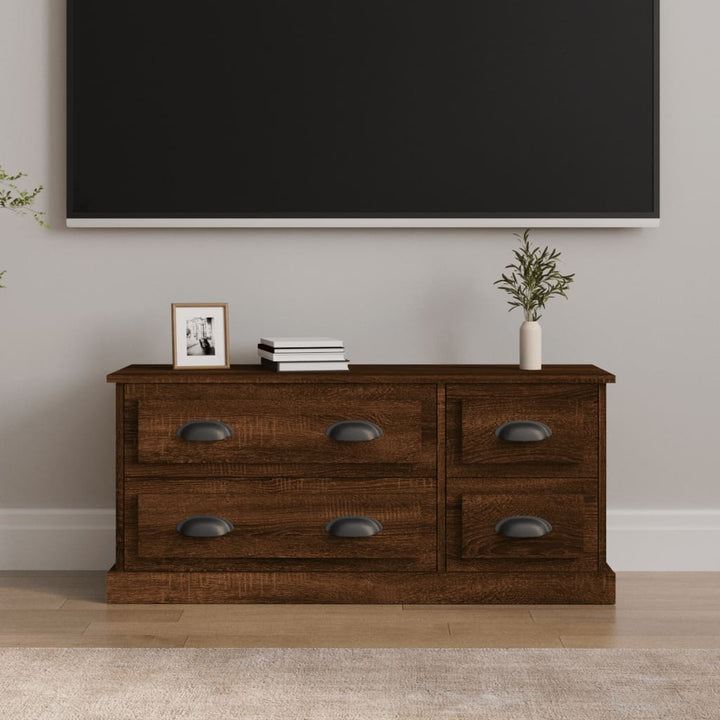 Tv-Bänk 100X35,5X45 Cm Konstruerat Trä