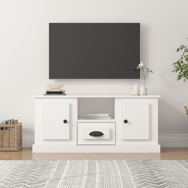 Tv-Bänk 100X35,5X45 Cm Konstruerat Trä