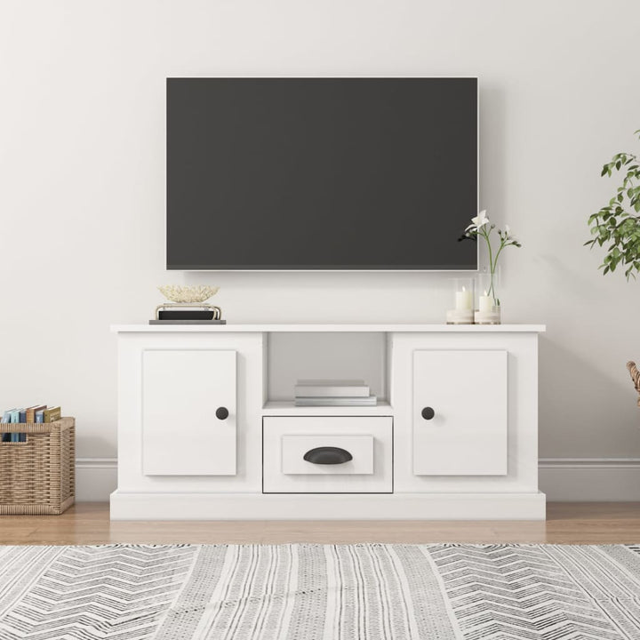 Tv-Bänk 100X35,5X45 Cm Konstruerat Trä