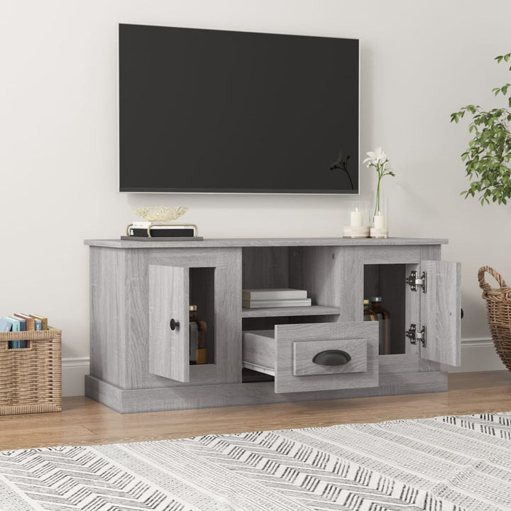 Tv-Bänk 100X35,5X45 Cm Konstruerat Trä