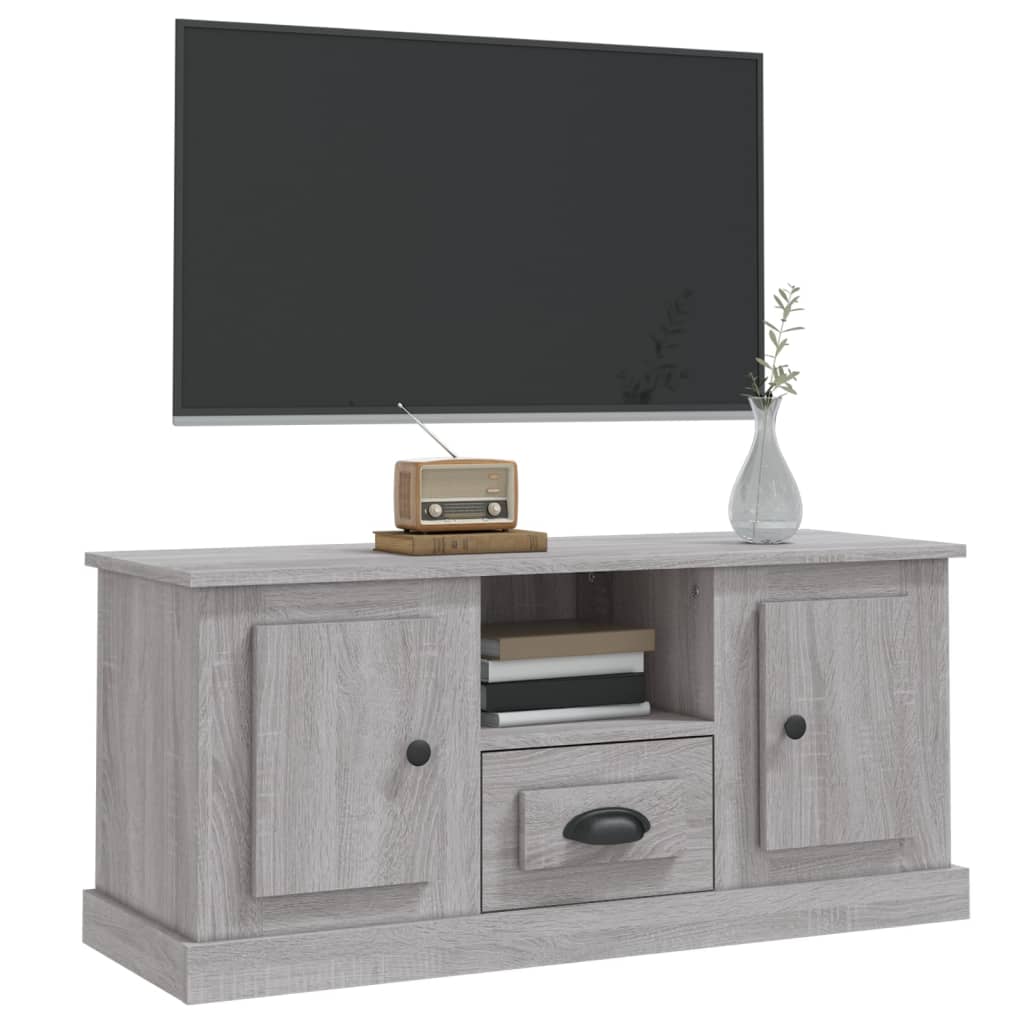 Tv-Bänk 100X35,5X45 Cm Konstruerat Trä