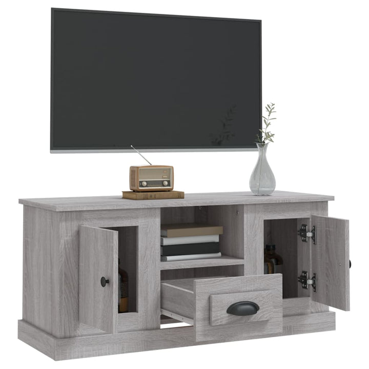 Tv-Bänk 100X35,5X45 Cm Konstruerat Trä