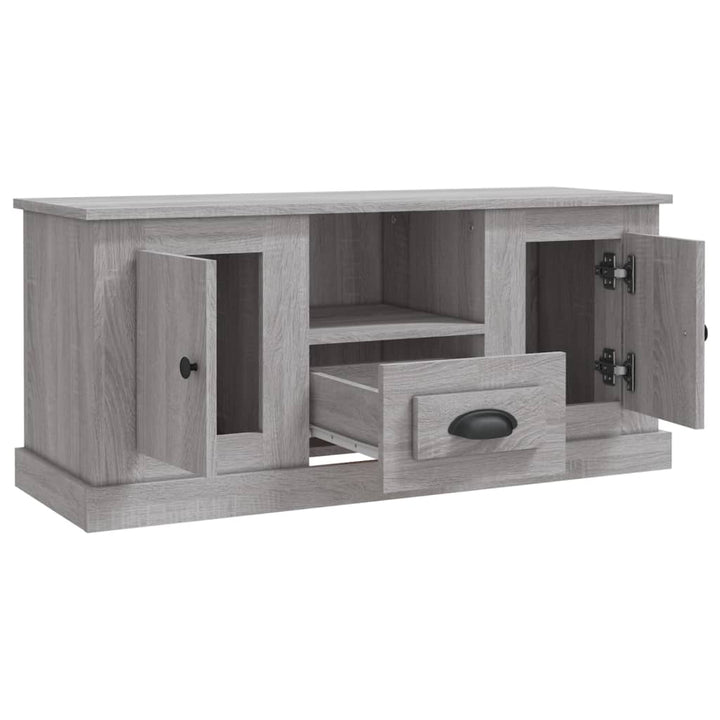 Tv-Bänk 100X35,5X45 Cm Konstruerat Trä