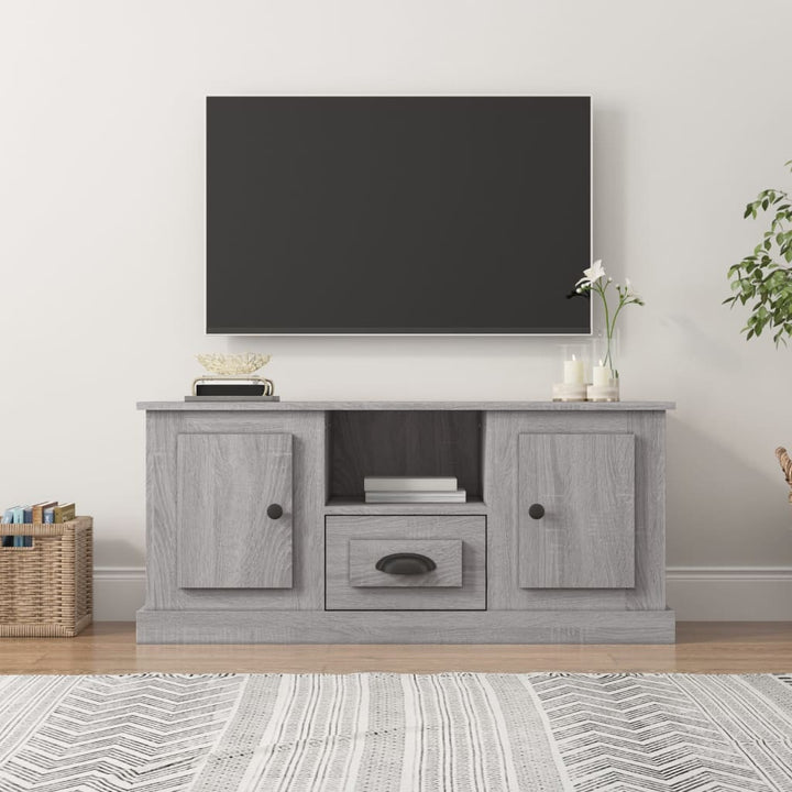 Tv-Bänk 100X35,5X45 Cm Konstruerat Trä