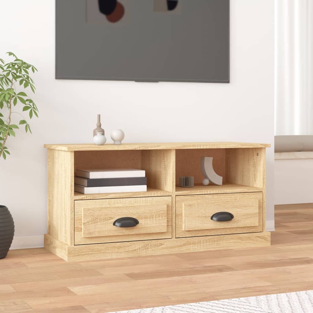Tv-Bänk 93X35,5X45 Cm Konstruerat Trä