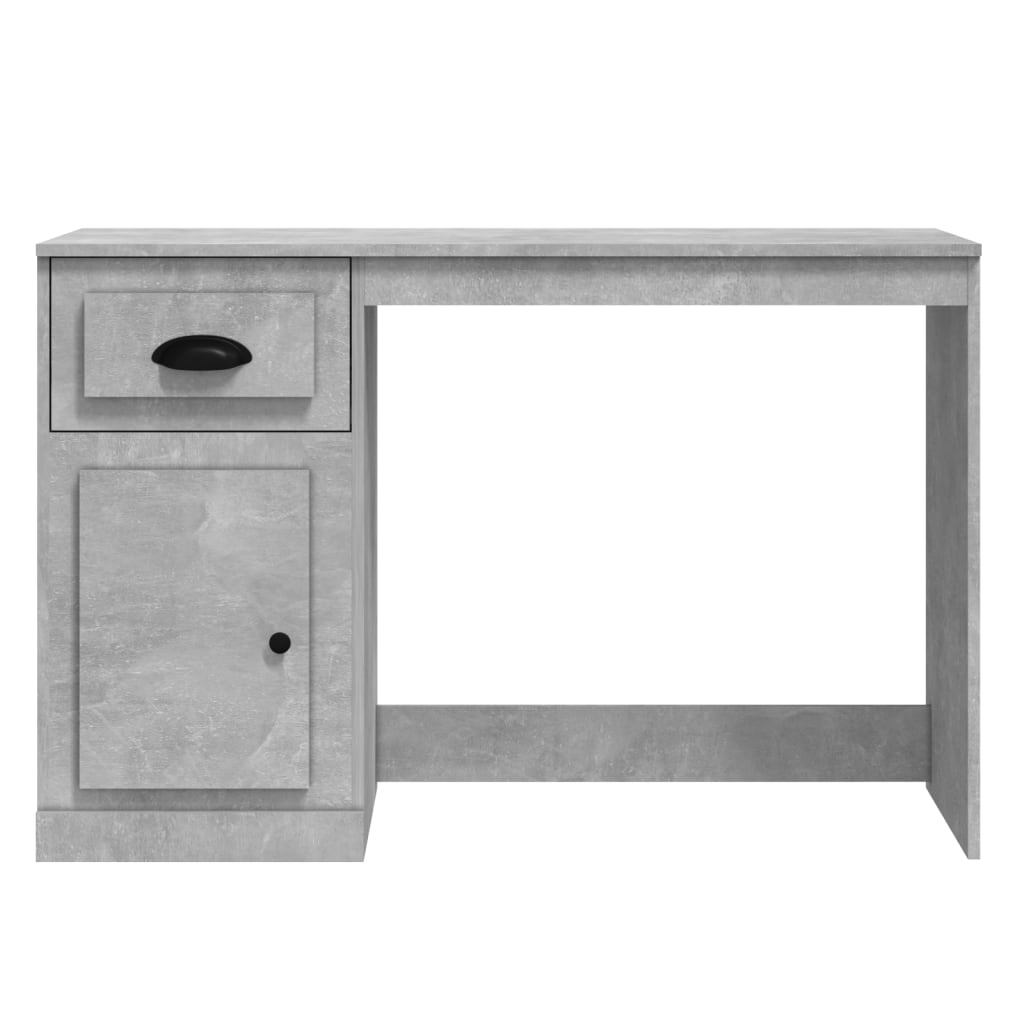Skrivbord Med Låda 115X50X75 Cm Konstruerat Trä