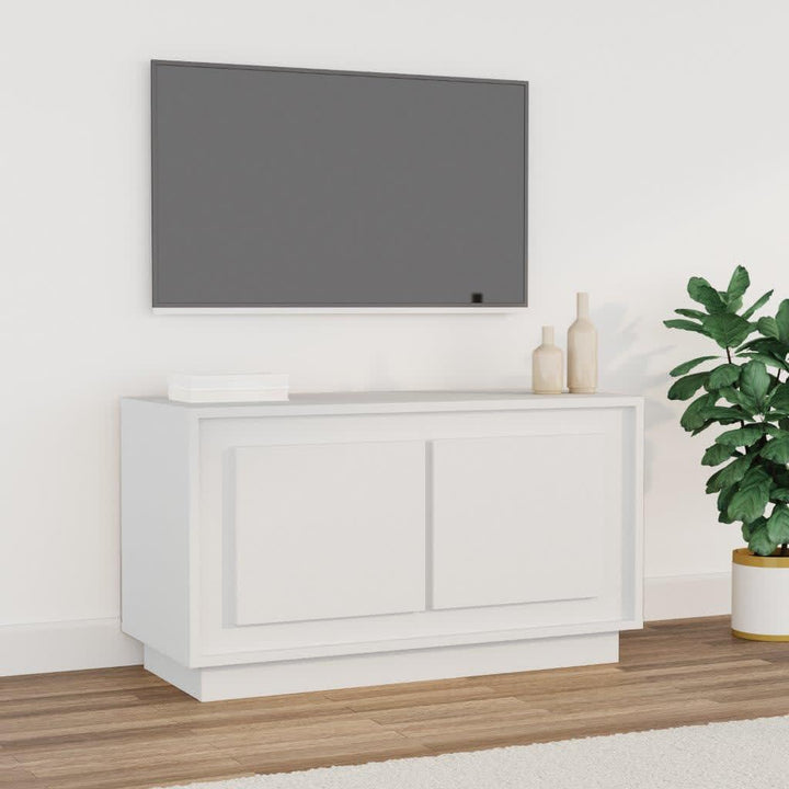 Tv-Bänk 80X35X45 Cm Konstruerat Trä