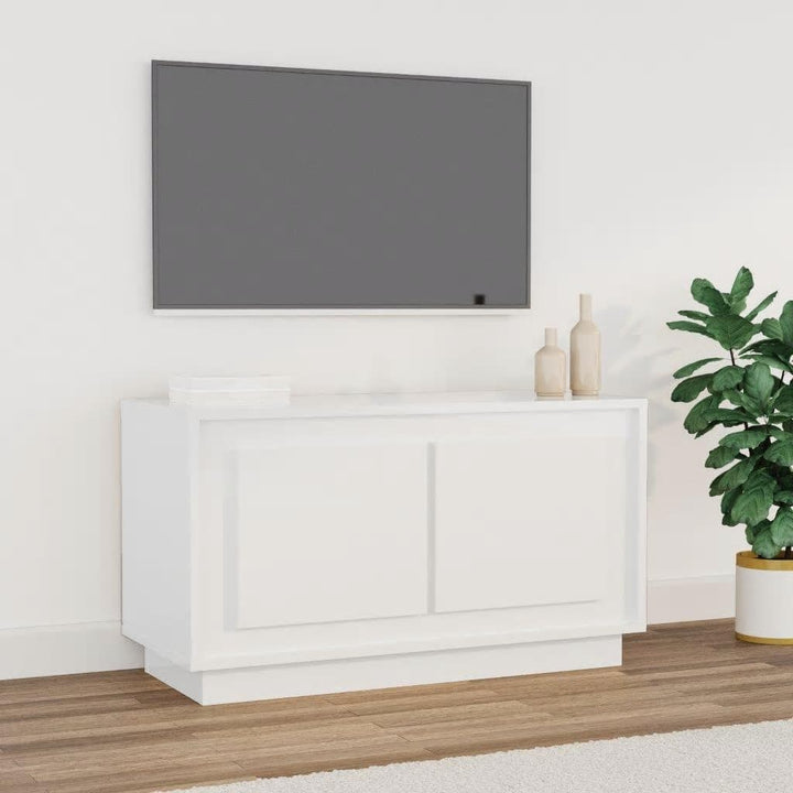 Tv-Bänk 80X35X45 Cm Konstruerat Trä