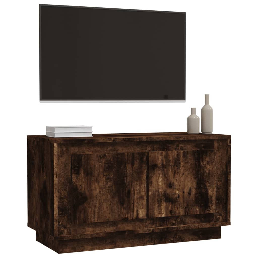 Tv-Bänk 80X35X45 Cm Konstruerat Trä