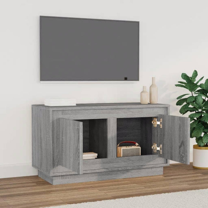 Tv-Bänk 80X35X45 Cm Konstruerat Trä