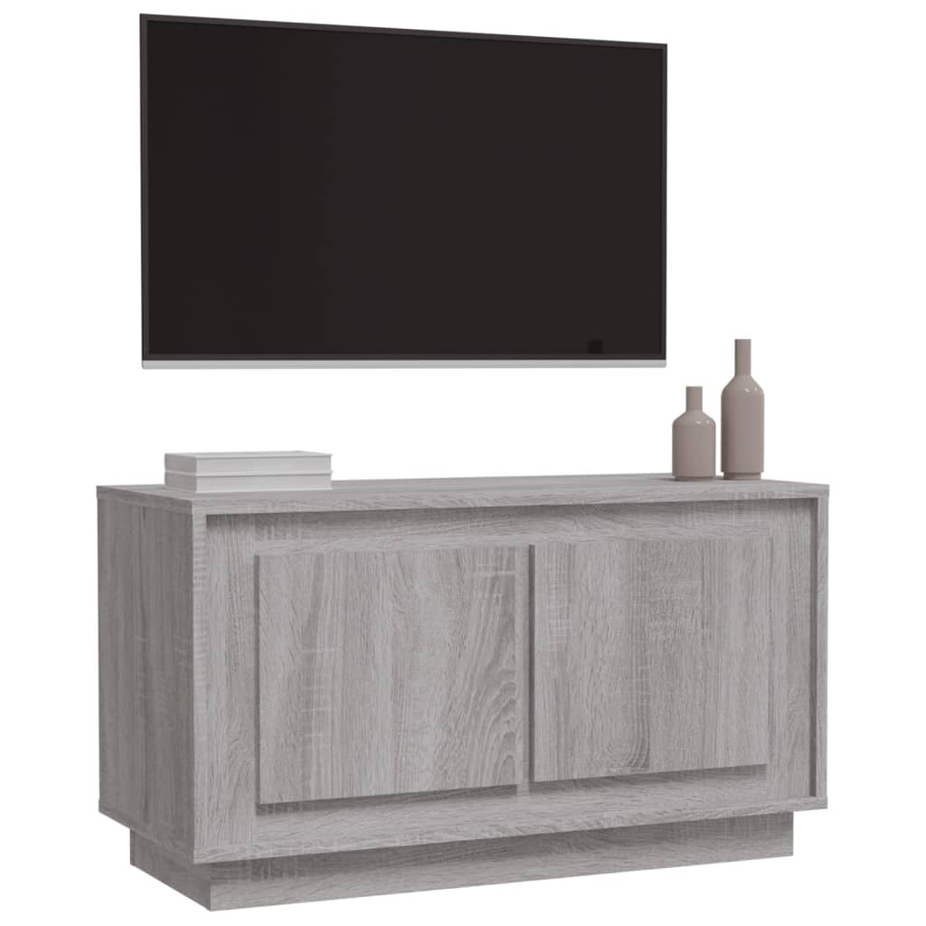 Tv-Bänk 80X35X45 Cm Konstruerat Trä