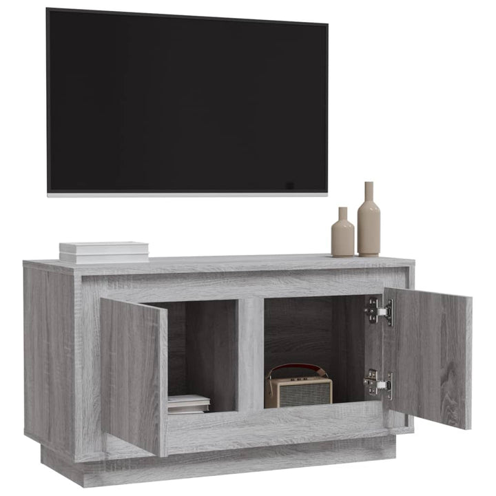 Tv-Bänk 80X35X45 Cm Konstruerat Trä