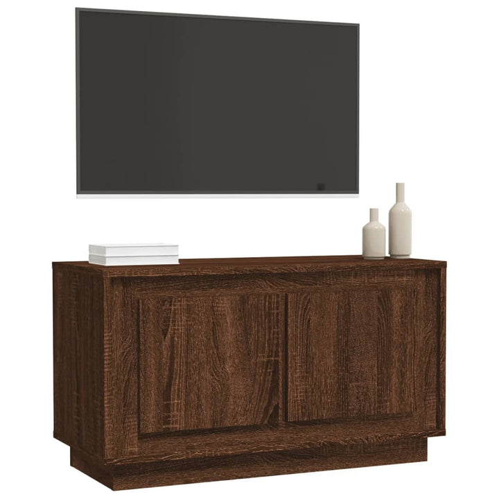 Tv-Bänk 80X35X45 Cm Konstruerat Trä