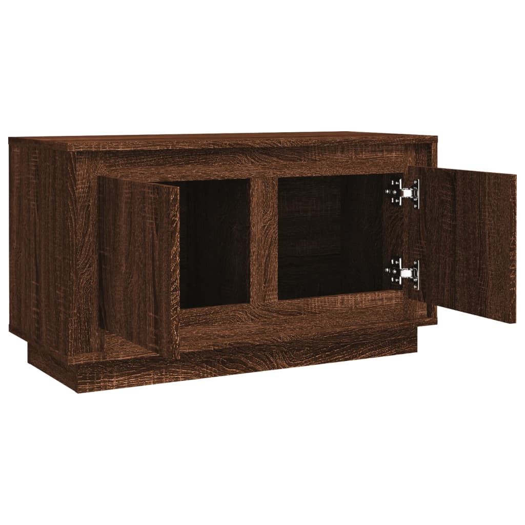 Tv-Bänk 80X35X45 Cm Konstruerat Trä