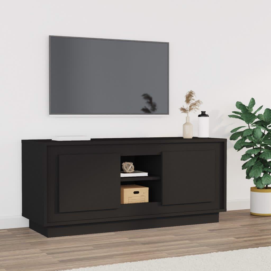 Tv-Bänk 102X35X45 Cm Konstruerat Trä