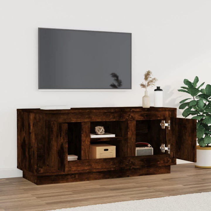 Tv-Bänk 102X35X45 Cm Konstruerat Trä