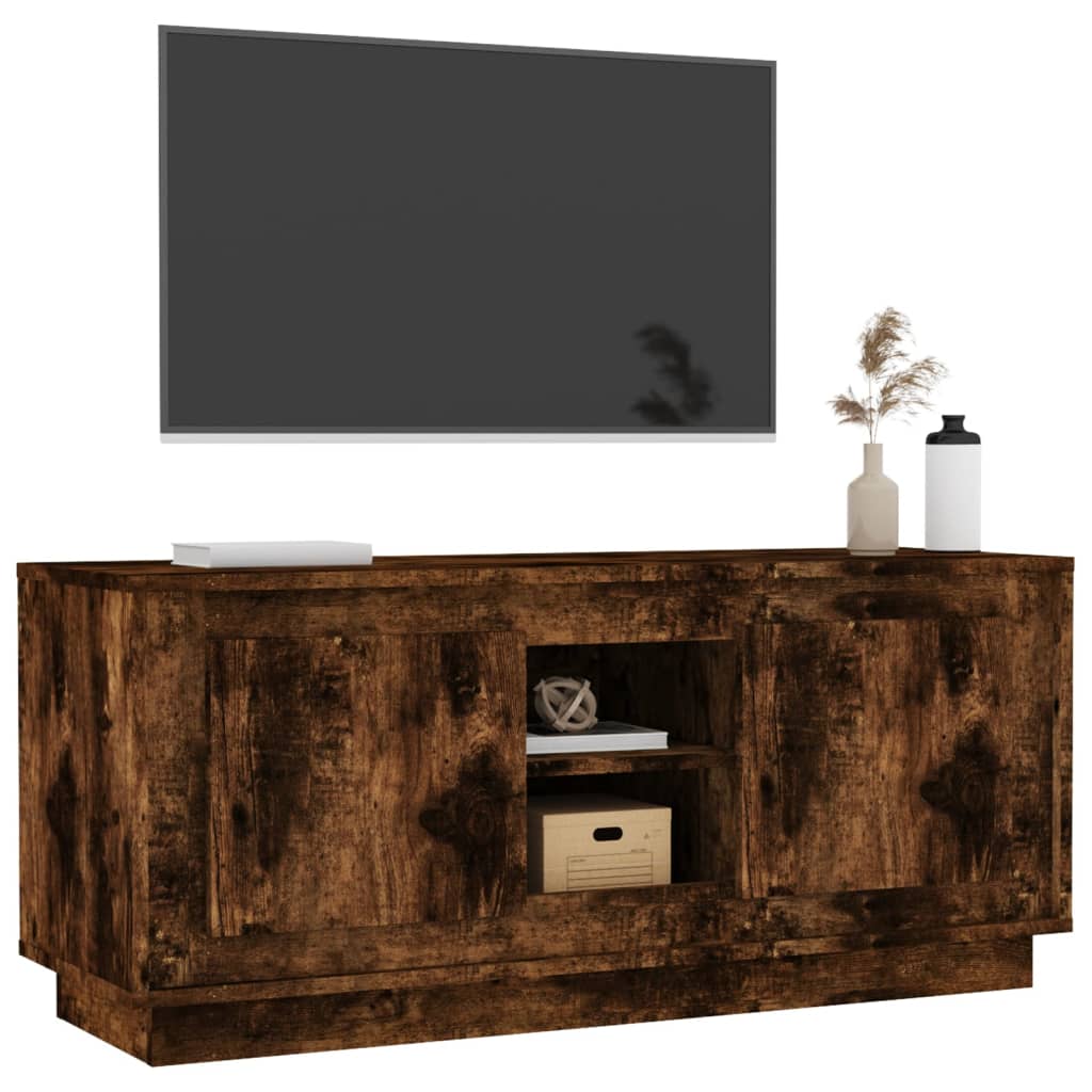 Tv-Bänk 102X35X45 Cm Konstruerat Trä