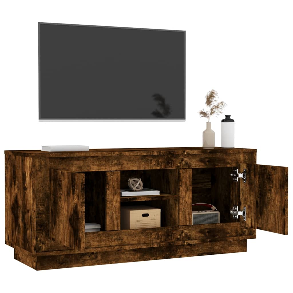 Tv-Bänk 102X35X45 Cm Konstruerat Trä