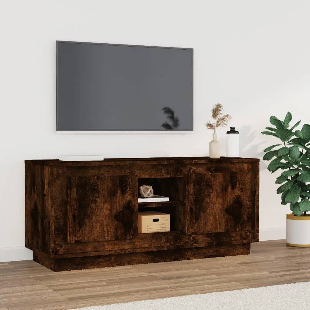 Tv-Bänk 102X35X45 Cm Konstruerat Trä