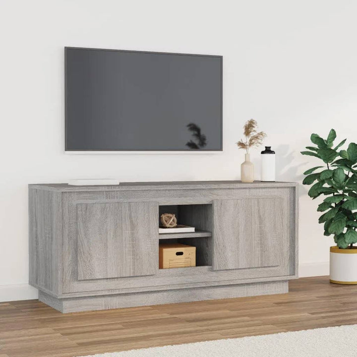 Tv-Bänk 102X35X45 Cm Konstruerat Trä